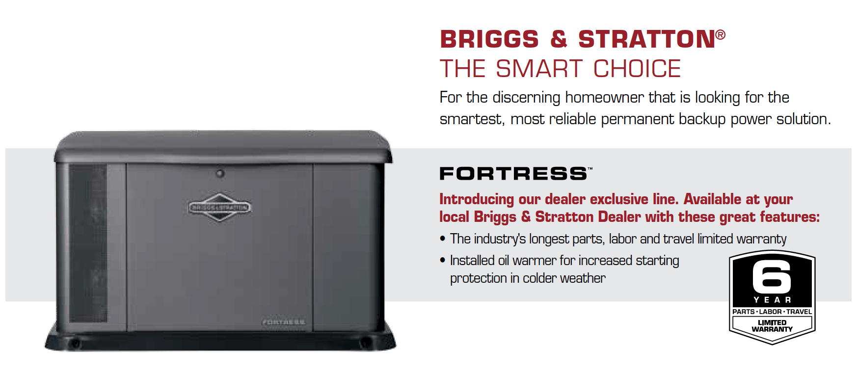 Briggs &#038; Stratton 20 kW Fortress Home Generator System, Bay Motor Winding